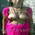 Woman breast